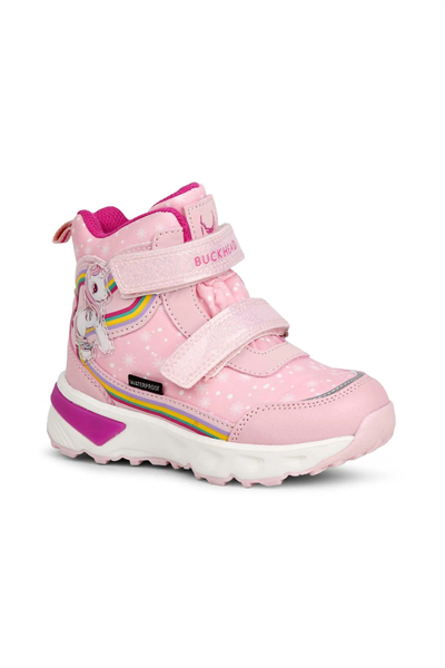 Buckhead Unicornie Kız Çocuk Işıklı Bot - Pembe Waterproof BUCK3033-009