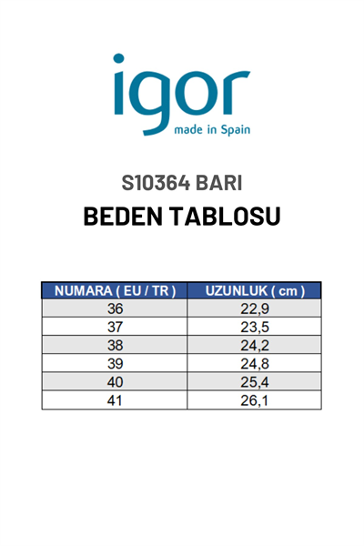 Igor Bari Kadın Parmak Arası Terlik - Siyah S10364-002