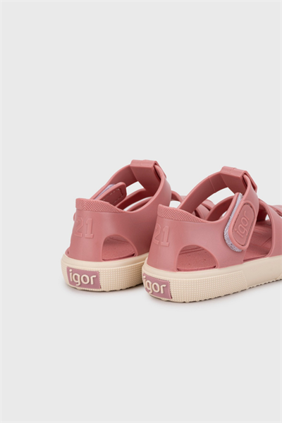 Igor Bay Kız Çocuk Pembe Sandalet S10340-383