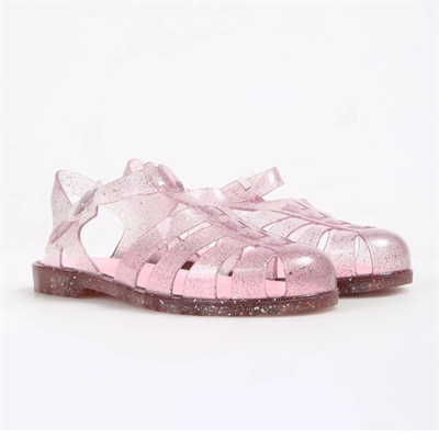 Igor Biarritz Glitter Kadın Pembe Simli Sandalet S10262-385