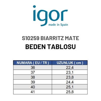 Igor Biarritz Mate Kadın Siyah Sandalet S10259-002