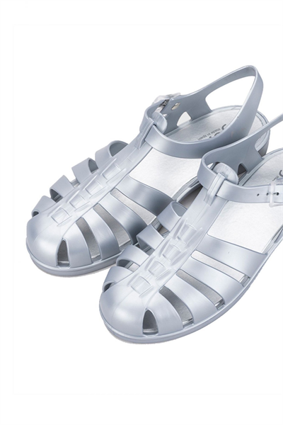 Igor Biarritz Shiny Metal Kadın Sandalet - Parlak Gümüş BB340-201