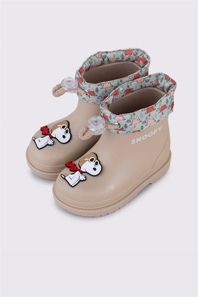 Igor Bimbi Snoopy Çocuk Bej Yağmur Çizmesi W10277-004
