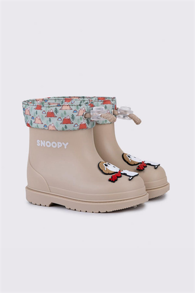 Igor Bimbi Snoopy Çocuk Bej Yağmur Çizmesi W10277-004