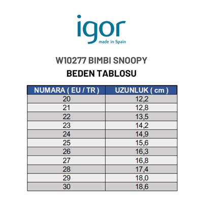 Igor Bimbi Snoopy Çocuk Bej Yağmur Çizmesi W10277-004