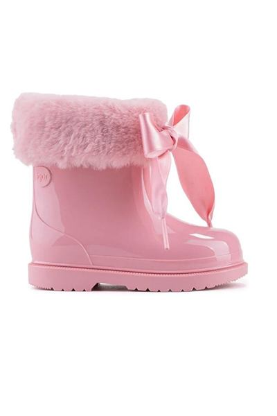 Igor Bimbi Soft Borreguito Kız Çocuk İçi Kürklü Yağmur Çizmesi - Pembe CC333-010