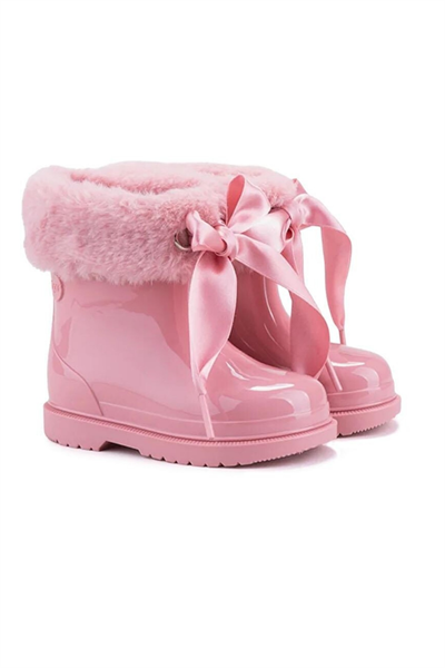 Igor Bimbi Soft Borreguito Kız Çocuk İçi Kürklü Yağmur Çizmesi - Pembe CC333-010