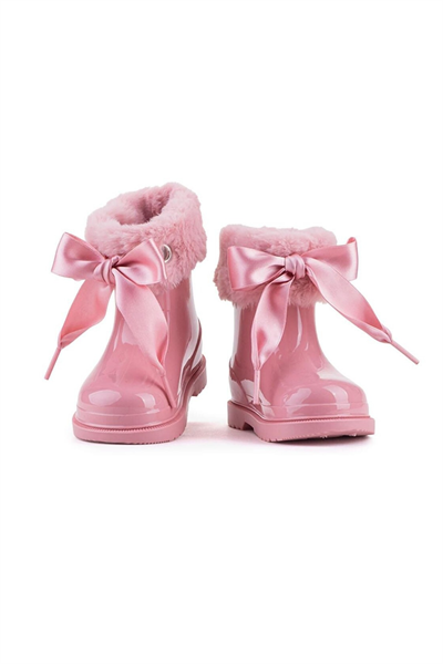 Igor Bimbi Soft Borreguito Kız Çocuk İçi Kürklü Yağmur Çizmesi - Pembe CC333-010
