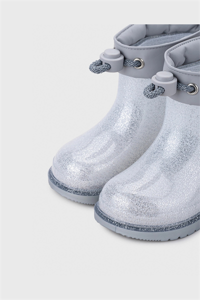 Igor Bimbi Unicornio Glitter Kız Çocuk Yağmur Çizmesi - Şeffaf Simli W10339-135