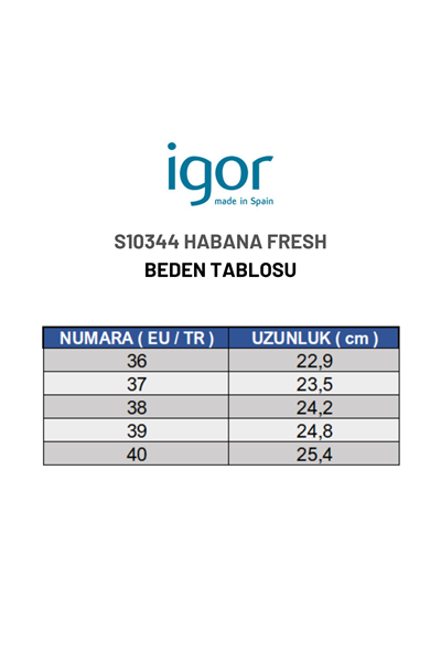 Igor Habana Fresh Kadın Haki Terlik S10344-013
