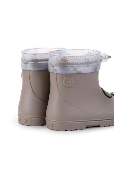 Igor Mendi Dino Çocuk Yağmur Çizmesi - Kahverengi W10323-183