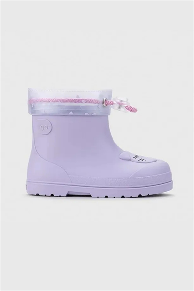 Igor Mendi Gato Kız Çocuk Yağmur Çizmesi - Lila W10322-018