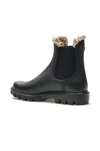 Igor Rock Borreguito Kadın Kürklü Yağmur Botu - Siyah W10320-002