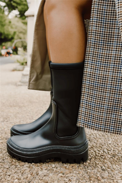 Igor Soul Engomado Kadın Siyah Yağmur Çizmesi W10301-002