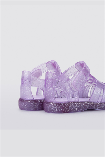 Igor Tobby Gloss Glitter Kız Çocuk Lila Simli Sandalet S10308-212