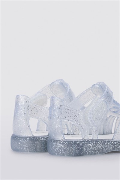 Igor Tobby Gloss Glitter Kız Çocuk Şeffaf Simli Sandalet S10308-091