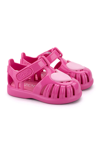 Igor Tobby Gloss Love Kız Çocuk Fuşya Sandalet S10310-007