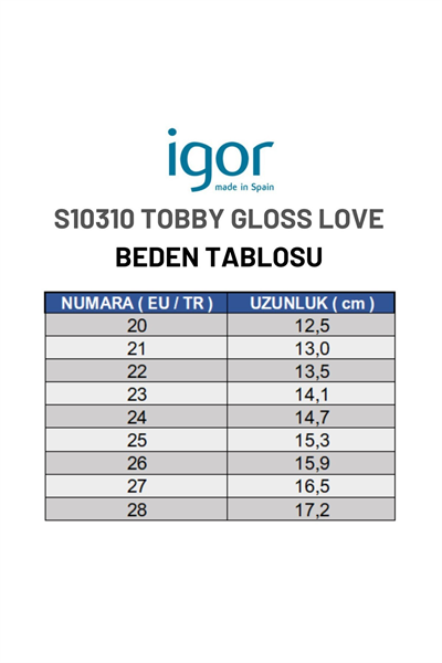Igor Tobby Gloss Love Kız Çocuk Fuşya Sandalet S10310-007