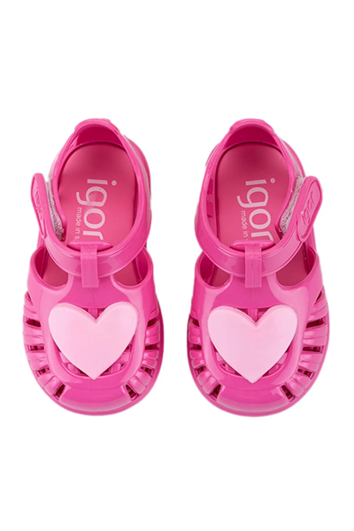 Igor Tobby Gloss Love Kız Çocuk Fuşya Sandalet S10310-007