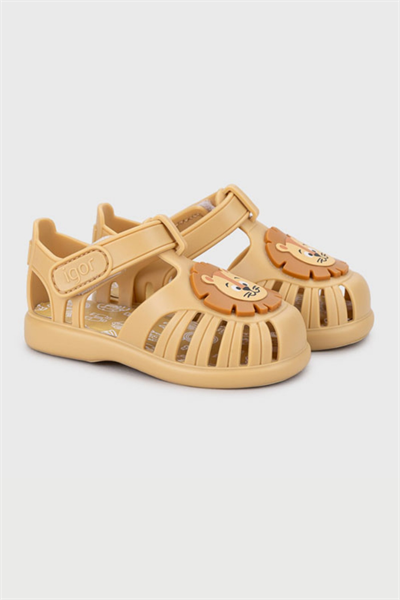 Igor Tobby Leon Çocuk Sandalet - Sarı S10372-235