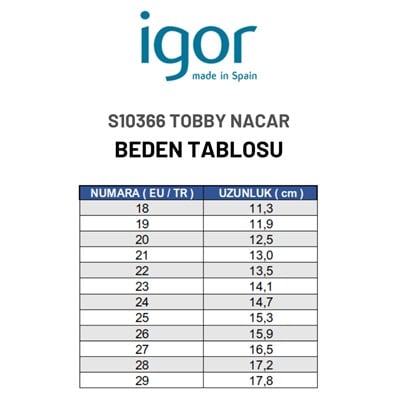 Igor Tobby Nacar Kız Çocuk Sandalet - Fildişi S10366-079