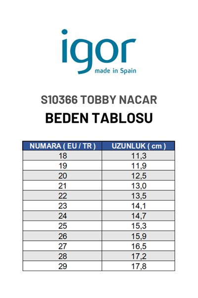 Igor Tobby Nacar Kız Çocuk Sandalet - Fildişi S10366-079
