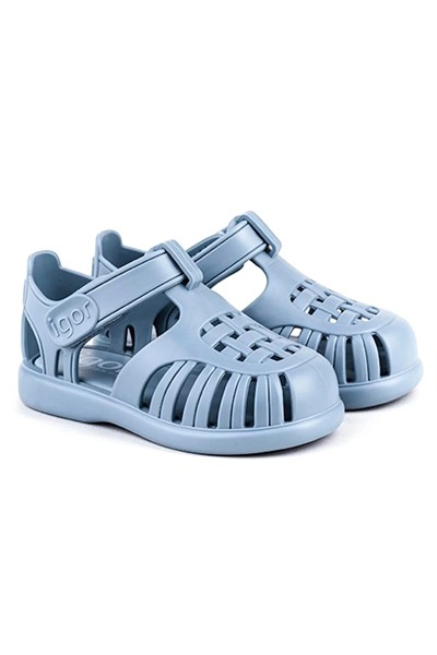 Igor Tobby Solid Çocuk Okyanus Mavisi Sandalet S10271-225