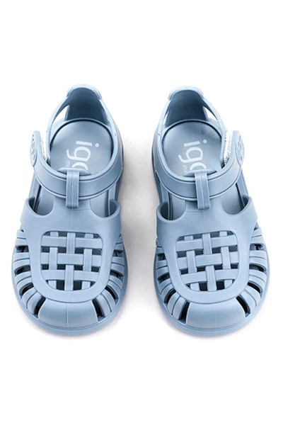 Igor Tobby Solid Çocuk Okyanus Mavisi Sandalet S10271-225