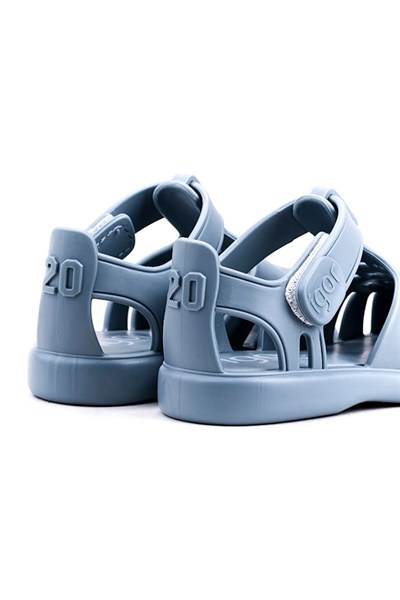 Igor Tobby Solid Çocuk Okyanus Mavisi Sandalet S10271-225