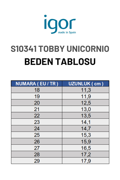 Igor Tobby Unicornio Kız Çocuk Şeffaf Sandalet S10341-386