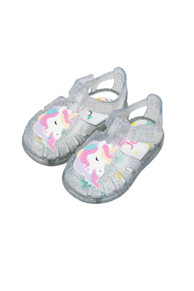 Igor Tobby Unicornio Kız Çocuk Şeffaf Sandalet S10341-386