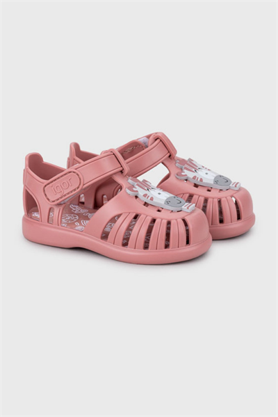 Igor Tobby Zebra Kız Çocuk Sandalet - Rosa S10373-383