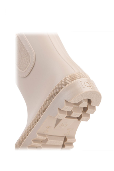 Igor Tokio Borreguito Çocuk Kürklü Bej Yağmur Çizmesi W10290-004