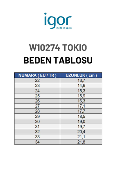 Igor Tokio Çocuk Karamel Yağmur Çizmesi W10274-215