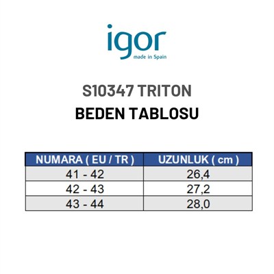 Igor Triton Erkek Terlik - Siyah S10347-002