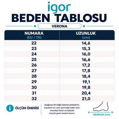 Igor Verona Borreguito Çocuk Kürklü Yağmur Çizmesi - Taş Beji W10340-404