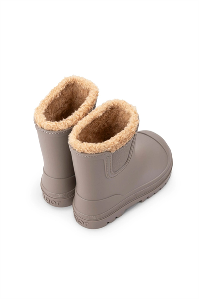 Igor Verona Borreguito Çocuk Kürklü Yağmur Çizmesi - Vizon W10340-183