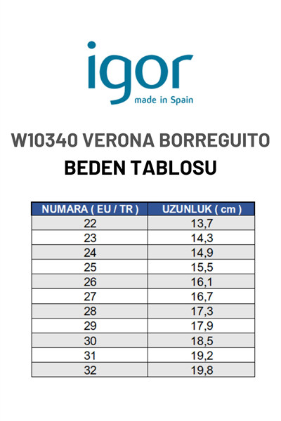 Igor Verona Borreguito Çocuk Kürklü Yağmur Çizmesi - Taş Beji W10340-404