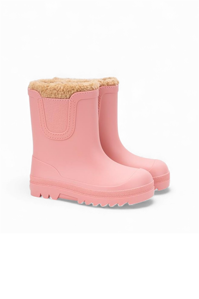 Igor Verona Borreguito Kız Çocuk Kürklü Yağmur Çizmesi - Rosa W10340-402