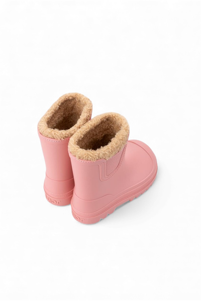 Igor Verona Borreguito Kız Çocuk Kürklü Yağmur Çizmesi - Rosa W10340-402