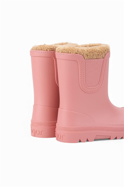 Igor Verona Borreguito Kız Çocuk Kürklü Yağmur Çizmesi - Rosa W10340-402
