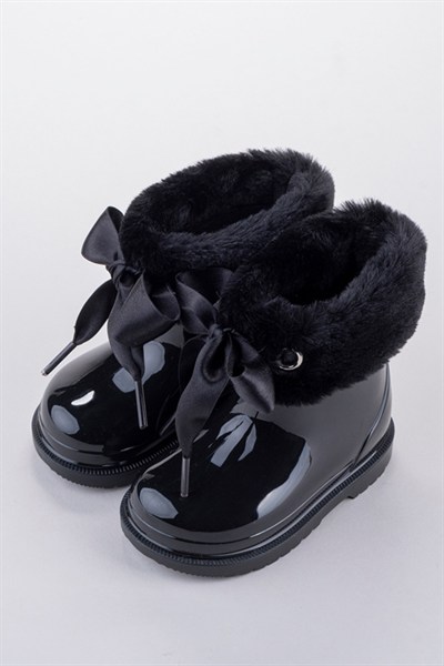 Igor W10258-002 Bimbi Soft Kız Çocuk Yağmur Çizmesi Siyah
