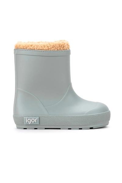 Igor Yogi Borreguito Çocuk Kürklü Yağmur Çizmesi - Yeşil W10306-013