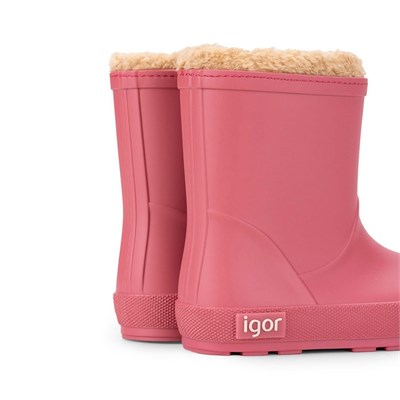 Igor Yogi Borreguito Kız Çocuk Kürklü Yağmur Çizmesi - Frambuaz W10306-133