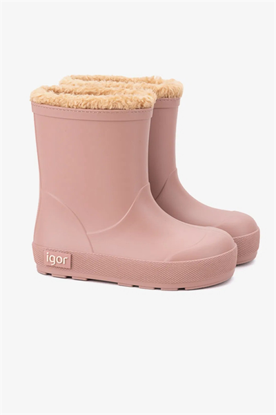Igor Yogi Borreguito Kız Çocuk Rosa Kürklü Yağmur Çizmesi W10306-010