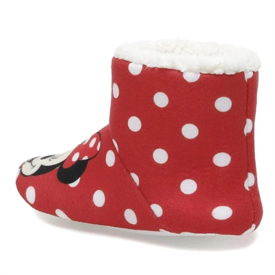 Minnie Mouse Mixa P2PR Kız Çocuk Kırmızı Panduf