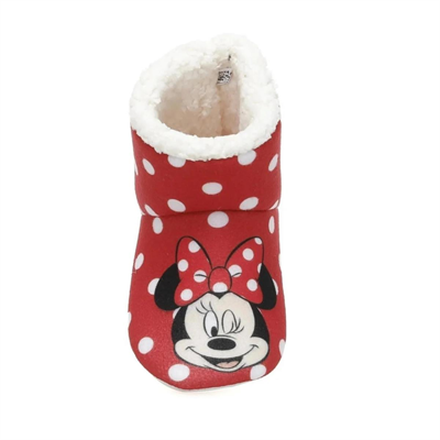 Minnie Mouse Mixa P2PR Kız Çocuk Kırmızı Panduf
