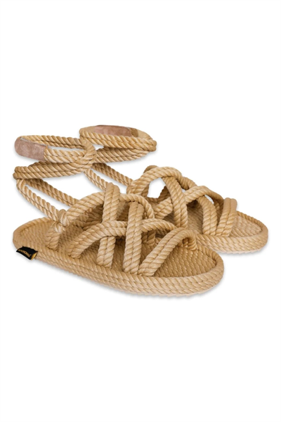 Nomadic Republic Roma Kadın Bej Sandalet ROM-0012