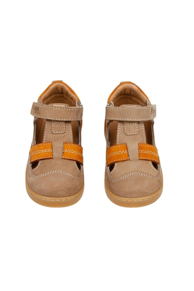 Pappa Çocuk Kum Nubuk Deri Sandalet B0803-04