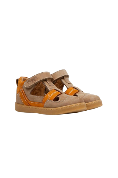 Pappa Çocuk Kum Nubuk Deri Sandalet B0803-04